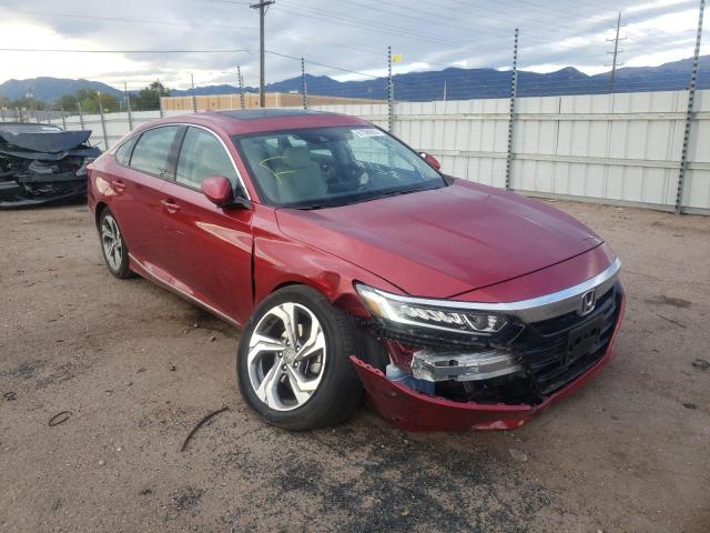 Salvage cars for sale from Copart Colorado Springs, CO: 2020 Honda Accord EXL