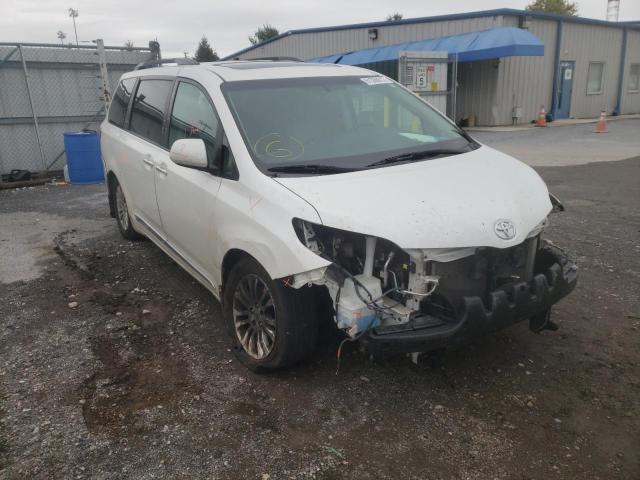 Salvage cars for sale at Finksburg, MD auction: 2017 Toyota Sienna XLE