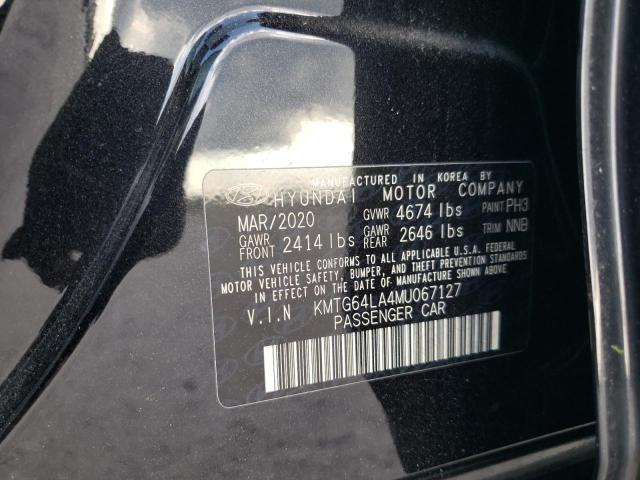 2021 GENESIS G70 KMTG64LA4MU067127