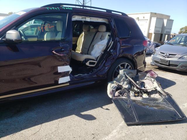 2021 BMW X7 M50I 5UXCX6C09M9G85299