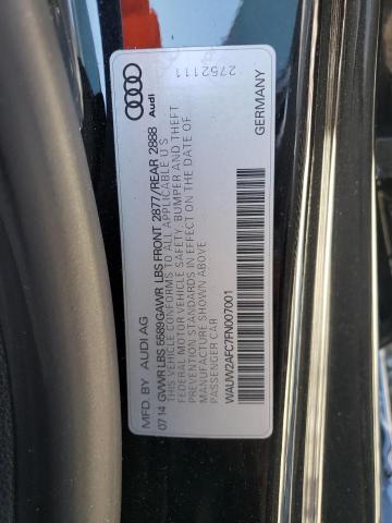 2015 AUDI S7 PREMIUM WAUW2AFC7FN007001