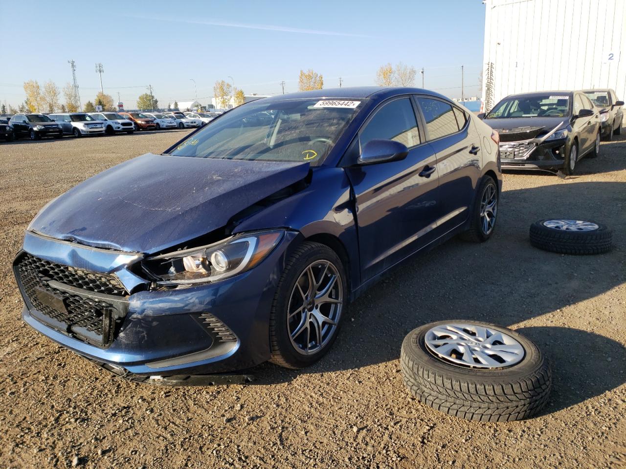 5NPD74LF7HH060635 2017 HYUNDAI ELANTRA - Image 2