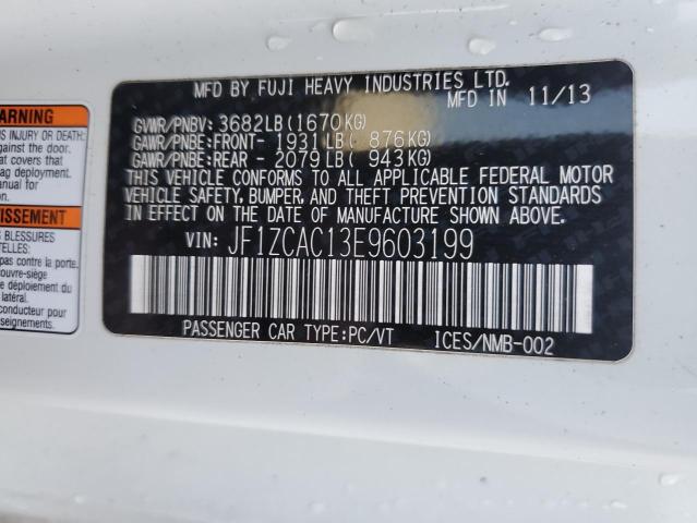 2020 SUBARU 360 JF1ZCAC13E9603199