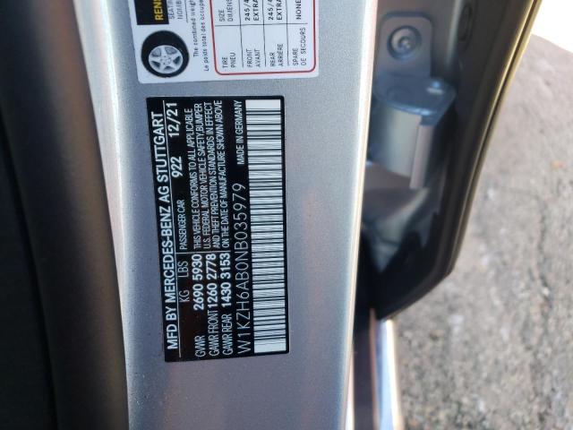 2022 MERCEDES-BENZ E 450 4M A W1KZH6AB0NB035979