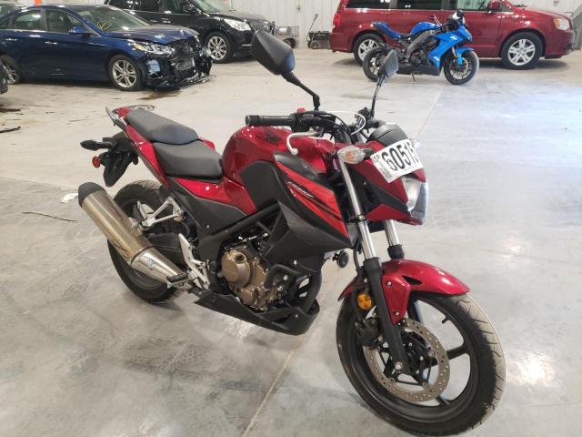 Salvage cars for sale from Copart Milwaukee, WI: 2018 Honda CB300 F
