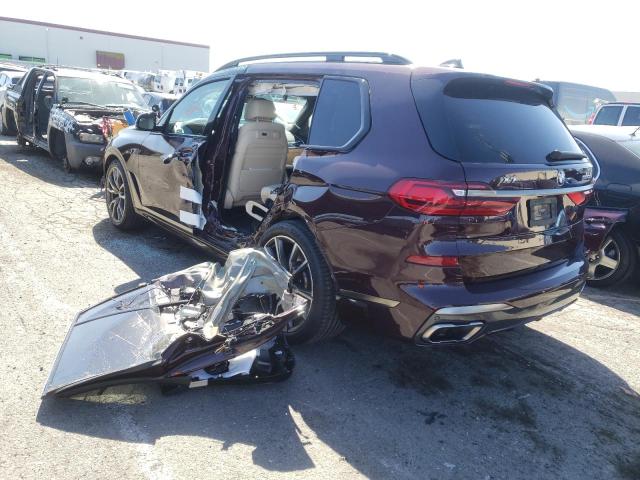 2021 BMW X7 M50I 5UXCX6C09M9G85299