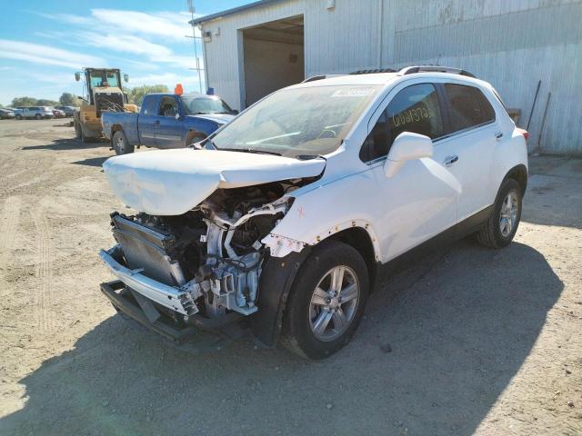 VIN: KL7CJLSB0JB657815 Auction: COPART Lot: 60213722 Location: MI - FLINT KL7CJLSB0JB657815 CHEVROLET TRAX 2018 WHITE Photo 2