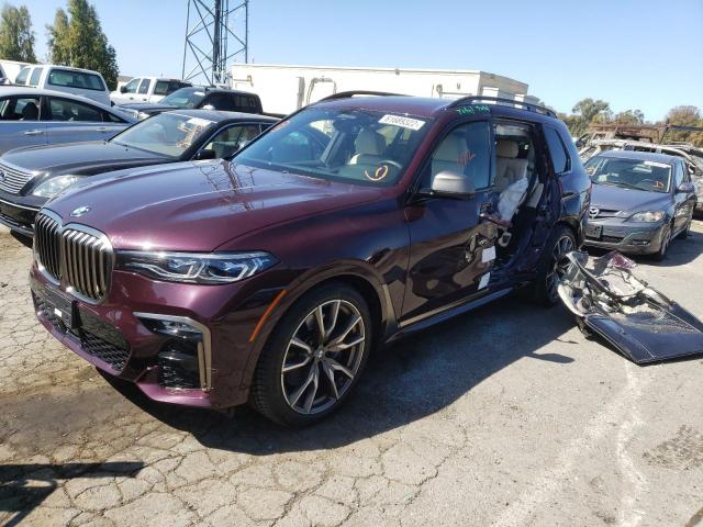 2021 BMW X7 M50I 5UXCX6C09M9G85299