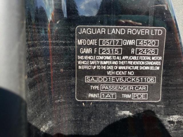 SAJDD1EV6JCK51106 Jaguar F-Type