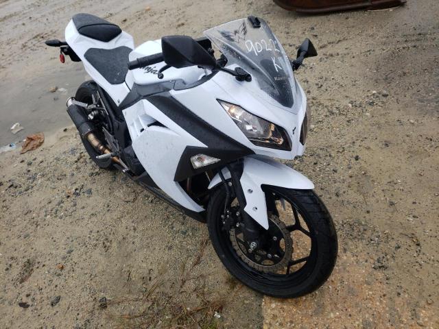 Salvage cars for sale from Copart Seaford, DE: 2013 Kawasaki EX300 A