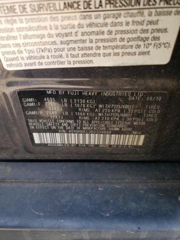 4S4BRDKC3B2339884 Subaru Outback 3.6r Limited