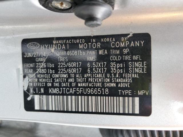 2015 HYUNDAI TUCSON GLS - KM8JTCAF5FU966518