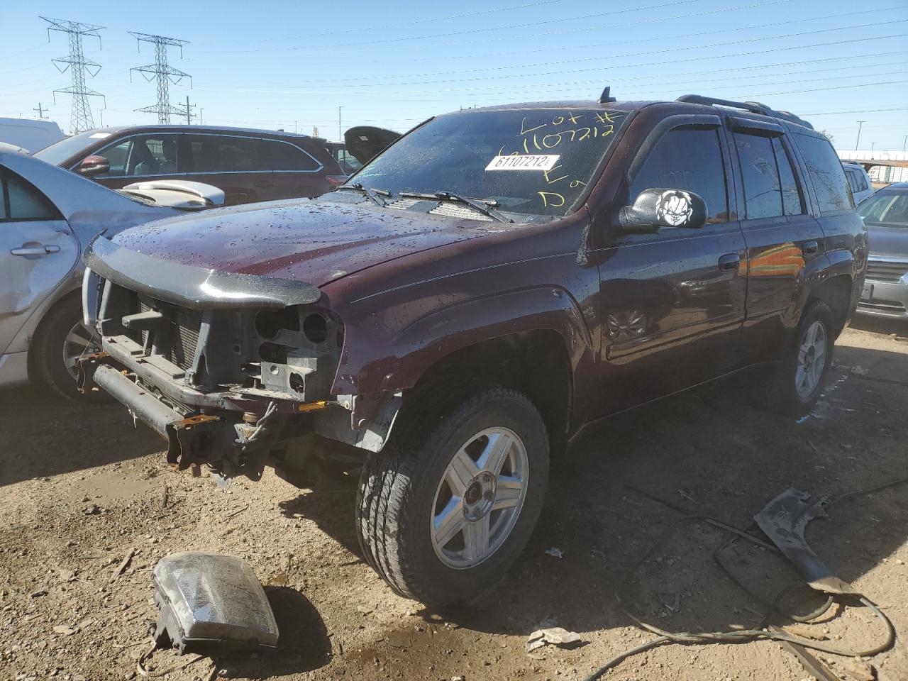 1GNDT13S972299540 2007 Chevrolet Trailblazer Ls