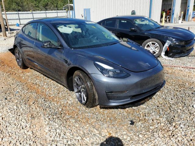 Salvage cars for sale from Copart Ellenwood, GA: 2022 Tesla Model 3
