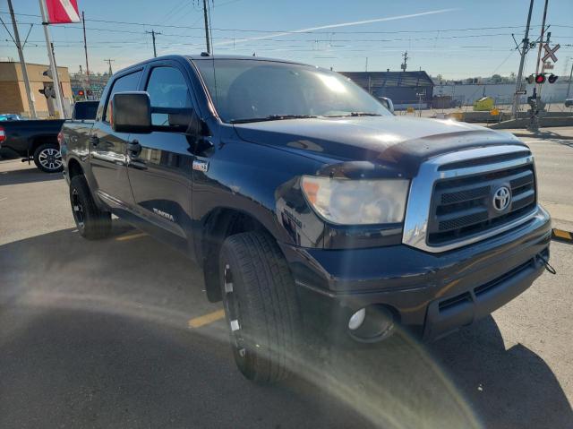 Salvage cars for sale from Copart Rocky View County, AB: 2010 Toyota Tundra CRE