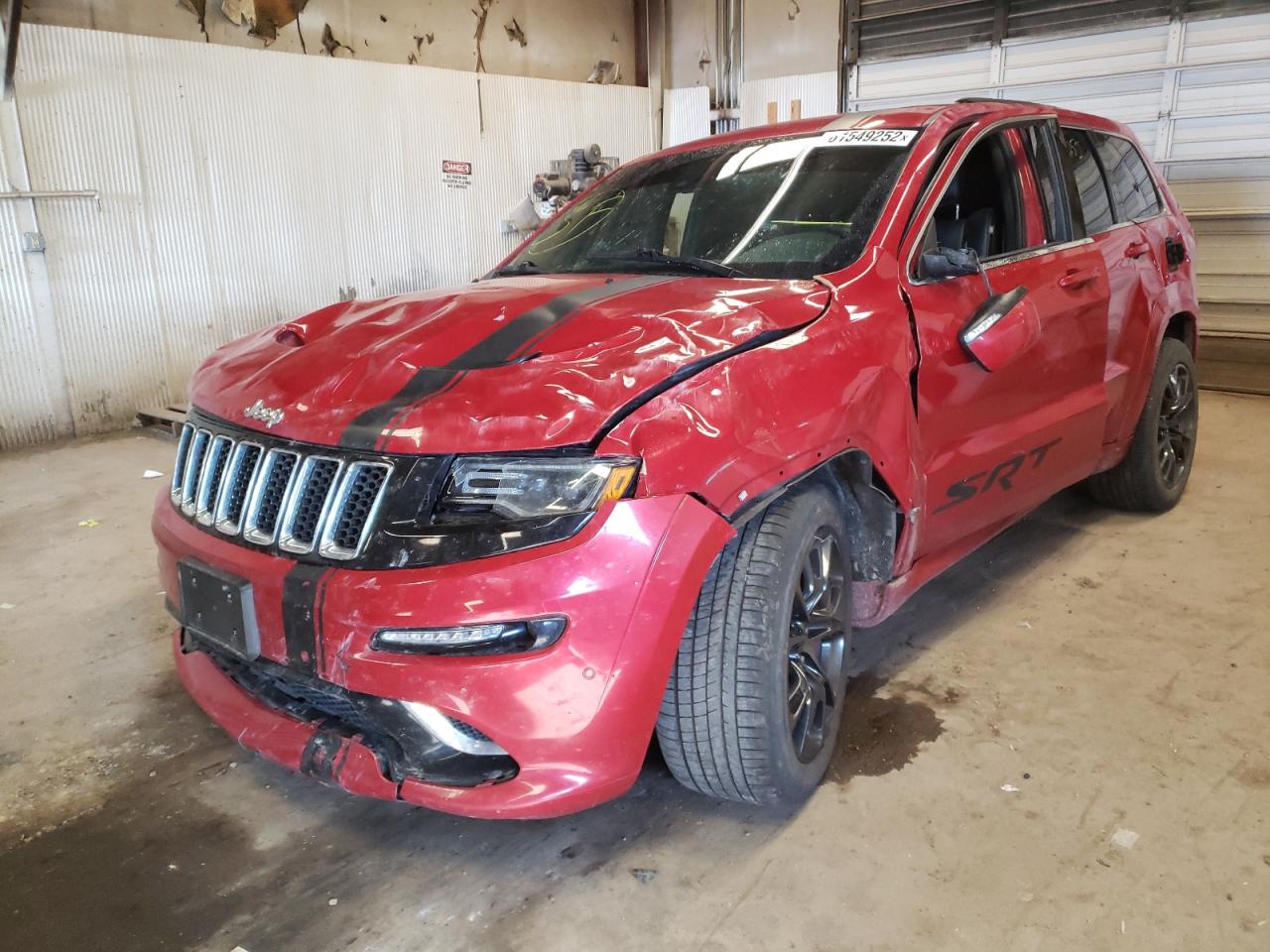 2014 Jeep Grand Cherokee Srt-8 VIN: 1C4RJFDJ3EC527370 Lot: 61549252