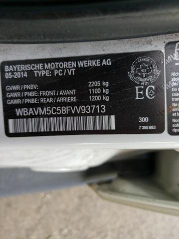 2015 BMW X1 XDRIVE3 WBAVM5C58FVV93713