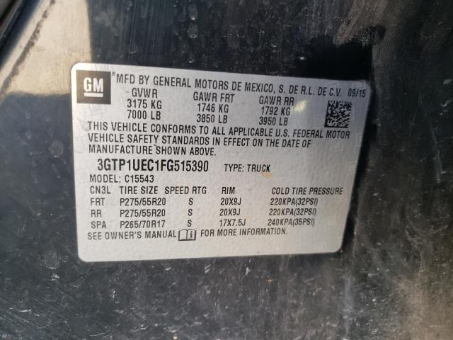 2015 GMC SIERRA 150 3GTP1UEC1FG515390