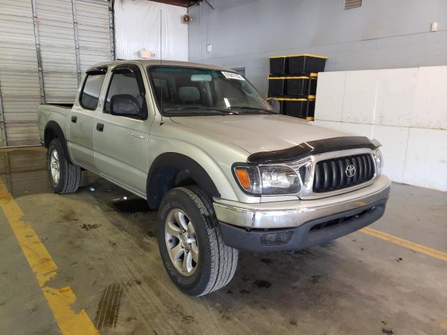 Salvage cars for sale from Copart Mocksville, NC: 2002 Toyota Tacoma DOU