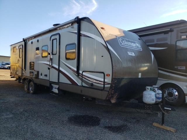 Salvage cars for sale from Copart Mocksville, NC: 2017 Coleman Travel Trailer