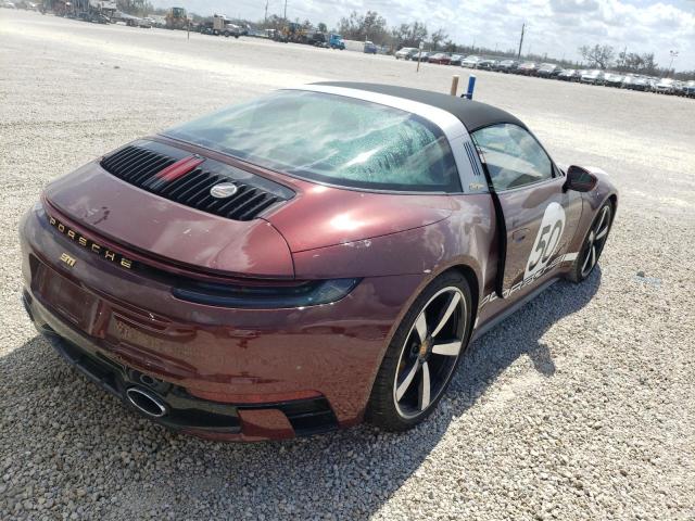 2021 PORSCHE 911 TARGA WP0BB2A98MS235784