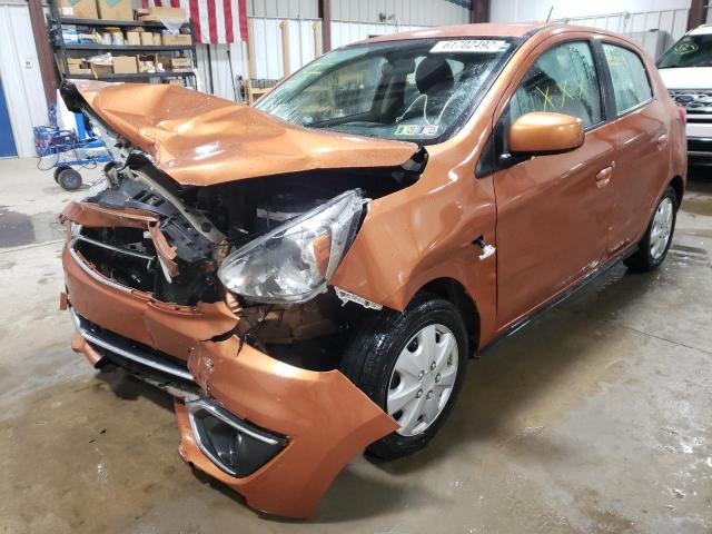 2019 MITSUBISHI MIRAGE ML32A3HJ8KH012456