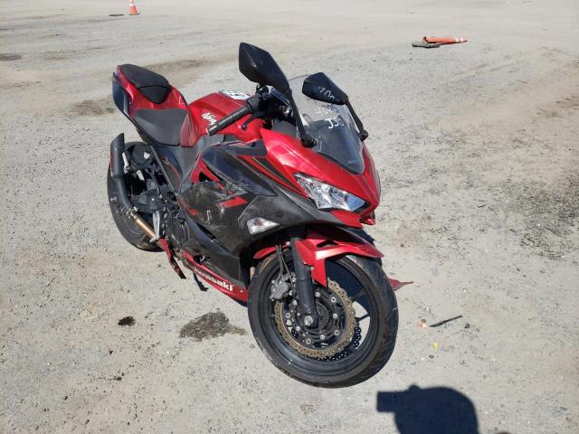 Salvage cars for sale from Copart Jacksonville, FL: 2019 Kawasaki EX400