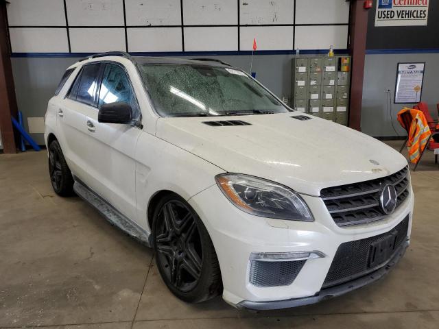 Salvage cars for sale at East Granby, CT auction: 2012 Mercedes-Benz ML 63 AMG