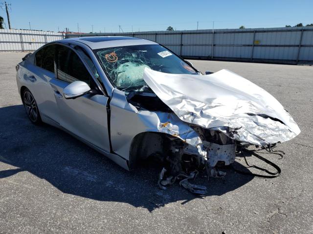 Salvage cars for sale from Copart Dunn, NC: 2014 Infiniti Q50 Base