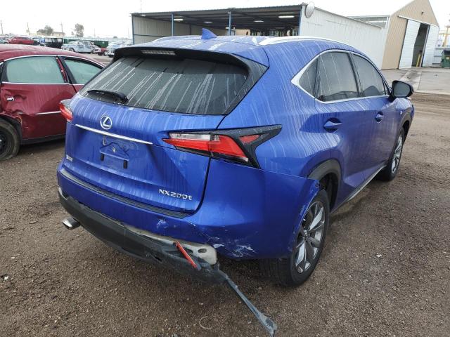 2015 LEXUS NX 200T JTJBARBZ3F2018850