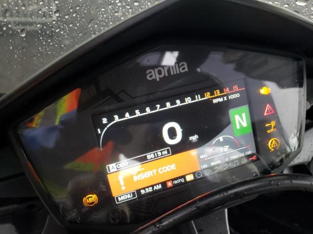 2018 APRILIA RSV4 ZD4KEU009JS001644