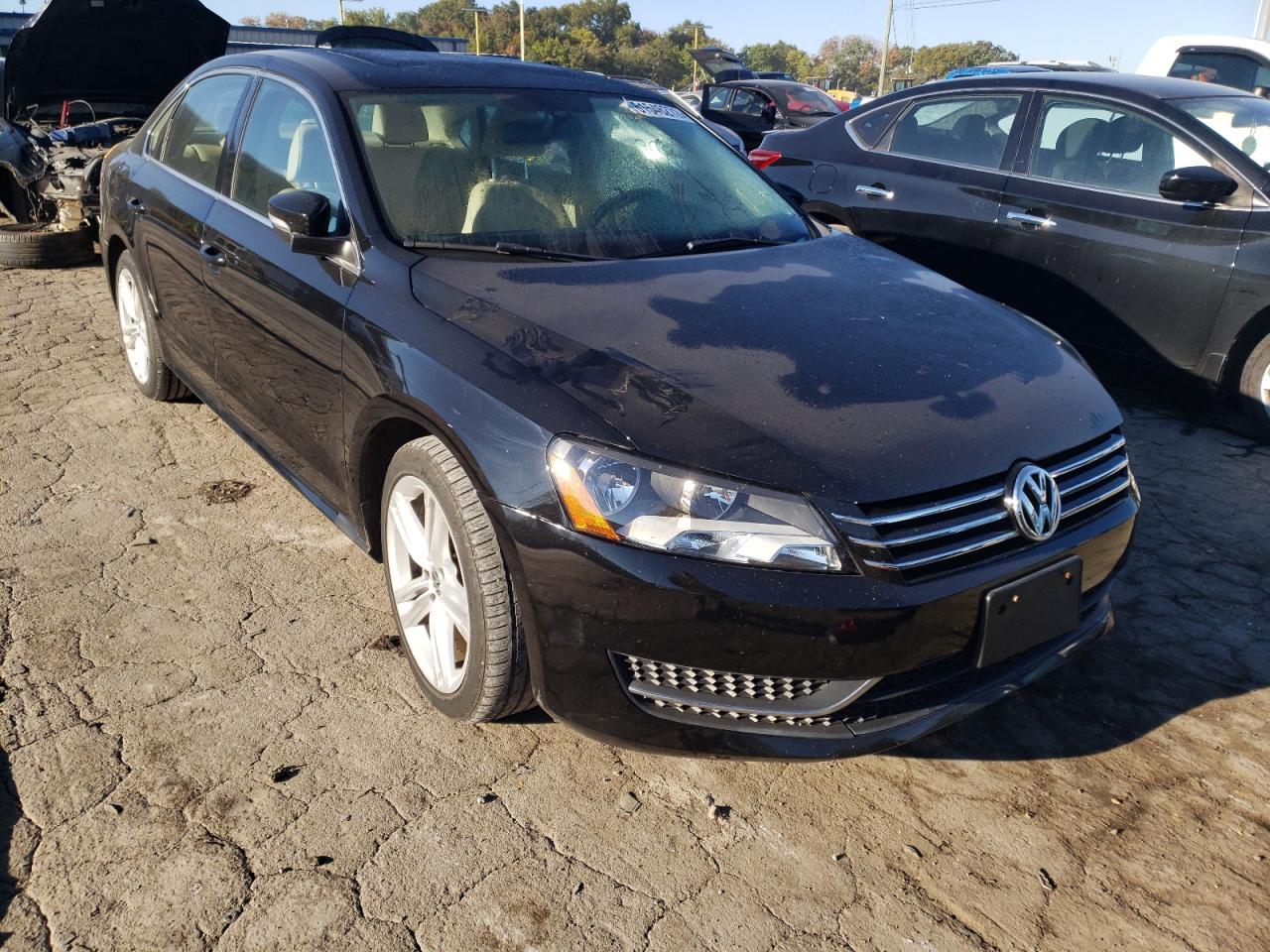 2014 Volkswagen Passat Se VIN: 1VWBT7A38EC049323 Lot: 61546272