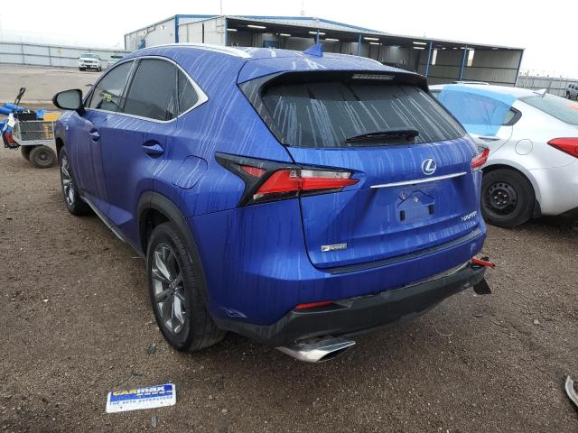 2015 LEXUS NX 200T JTJBARBZ3F2018850