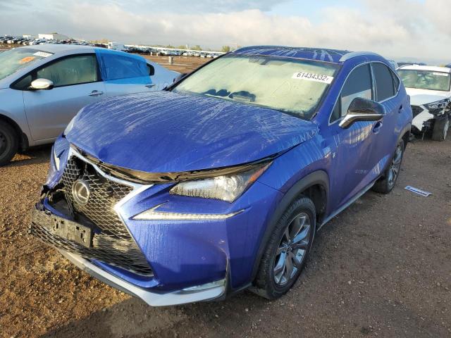 2015 LEXUS NX 200T JTJBARBZ3F2018850