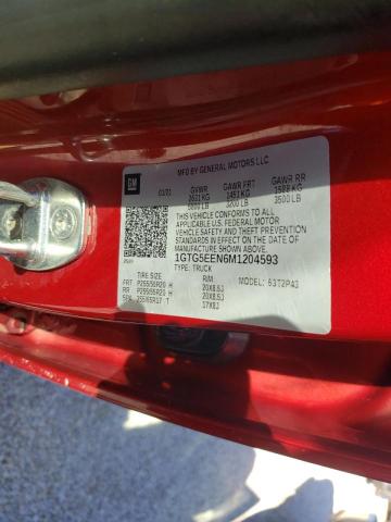 2021 GMC CANYON DEN 1GTG5EEN6M1204593
