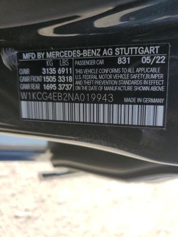 2022 MERCEDES-BENZ EQS 580 4M W1KCG4EB2NA019943