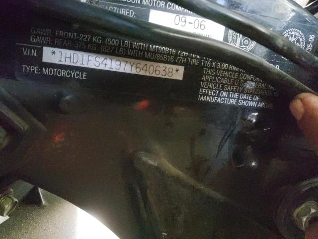 2007 HARLEY-DAVIDSON FLTR 1HD1FS4197Y640638