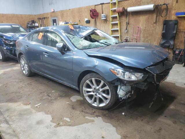 Salvage cars for sale from Copart Kincheloe, MI: 2017 Mazda 6 Touring