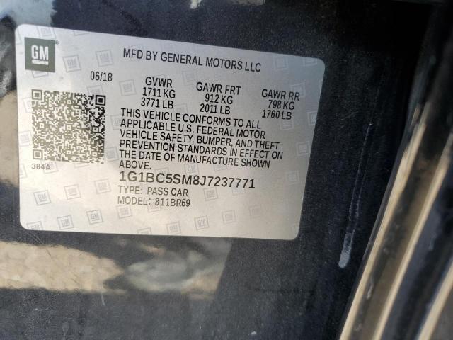 2018 CHEVROLET CRUZE LS - 1G1BC5SM8J7237771