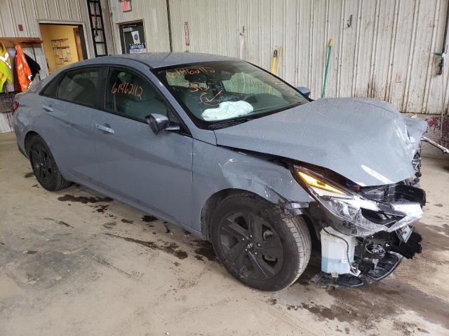 Salvage cars for sale from Copart Lyman, ME: 2021 Hyundai Elantra SE