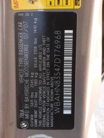 WBAHN83547DT76968 BMW 750