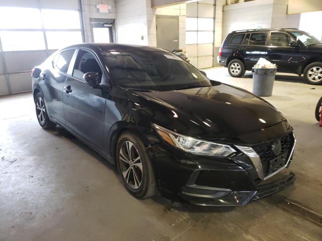 Salvage cars for sale from Copart Sandston, VA: 2021 Nissan Sentra SV