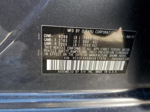 4S3GKAA60H3617376 Subaru Impreza