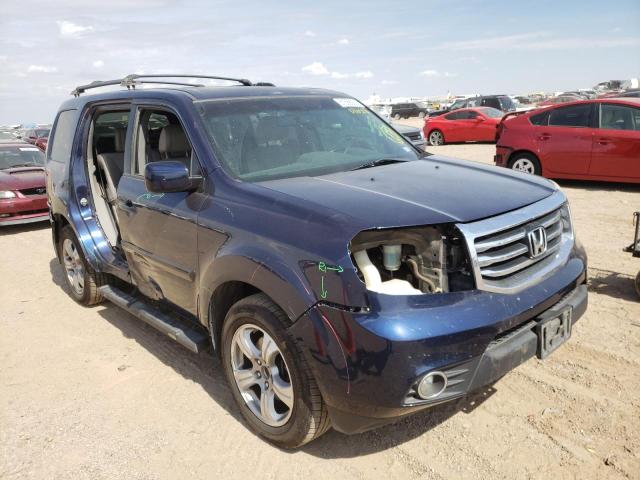 Salvage cars for sale from Copart Amarillo, TX: 2013 Honda Pilot EXL