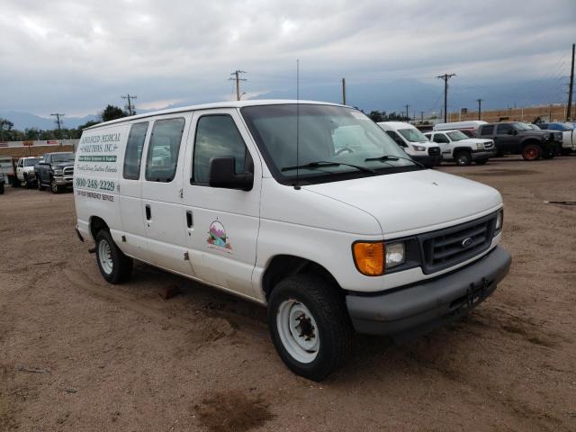 2007 Ford Econoline E150 Van Белый vin: 1FTNE14W67DA69922