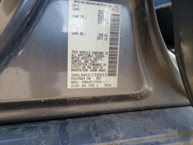 1N4AL3APXJC238923 Nissan ALTIMA 2.5