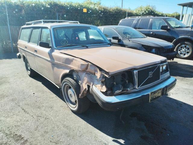 Salvage cars for sale from Copart San Martin, CA: 1982 Volvo 245 DL