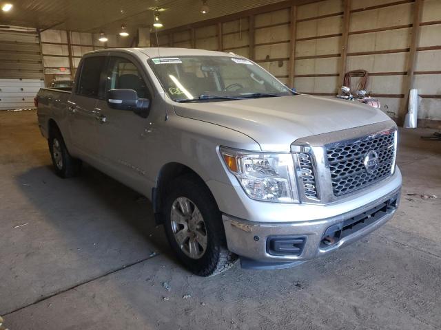 Salvage cars for sale from Copart Columbia Station, OH: 2018 Nissan Titan SV