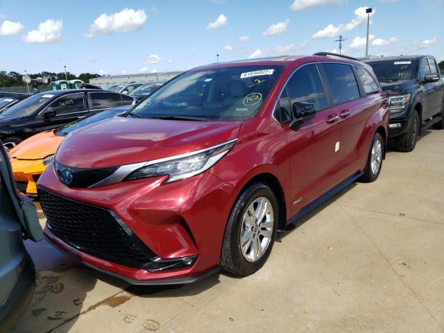 2021 TOYOTA SIENNA XSE 5TDXSKFCXMS039431