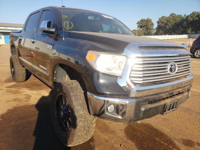 Salvage cars for sale from Copart Longview, TX: 2014 Toyota Tundra CRE